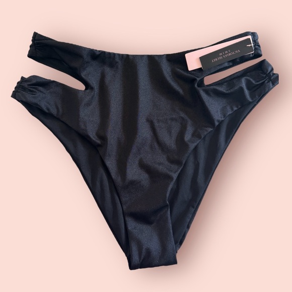 Victoria’s Secret Swim Bikini Shine Push-up Top & High Waist Bottom - Picture 5 of 8